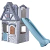 Enchanting Adventures 2-Story Playhouse & Slide