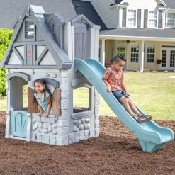 Enchanting Adventures 2-Story Playhouse & Slide