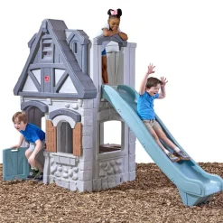 Enchanting Adventures 2-Story Playhouse & Slide