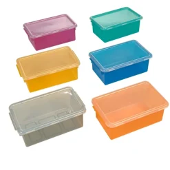 Environment® LucentLuxe™ Easy Label Bin - Set of 6