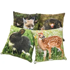 Environments® Baby Woodland Animal Pillows - Set of 4