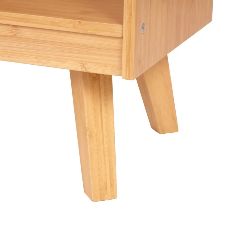 Environments® Bamboo Free Standing Storage Unit - 6 cubbies