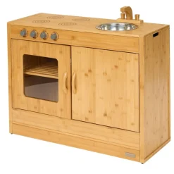 Environments® Bamboo Kitchen Oven & Sink Combo