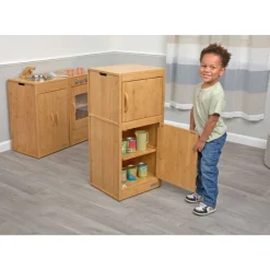 Environments® Bamboo Kitchen Refrigerator