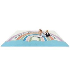 Environments® Boho Alphabet Rug