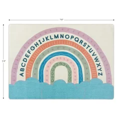 Environments® Boho Alphabet Rug