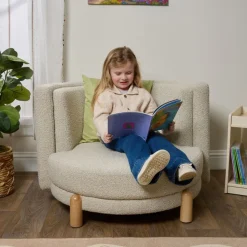 Environments® Bouclé Barrel Chair