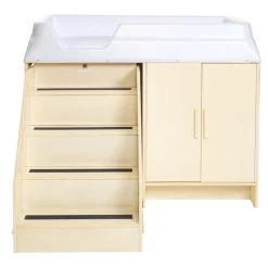 Environments® Changing Table with Plastic Top and Stairs