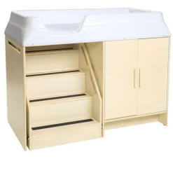 Environments® Changing Table with Plastic Top and Stairs