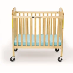 Environments® Compact Natural Evacuation Crib with Mattress
