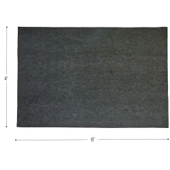 Environments® Dunes Indoor/Outdoor Carpet 4' x 6' - Clouded Gray