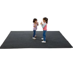 Environments® Dunes Indoor/Outdoor Carpet 6' x 9' - Clouded Gray