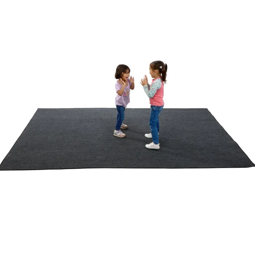 Environments® Dunes Indoor/Outdoor Carpet 6' x 9' - Clouded Gray