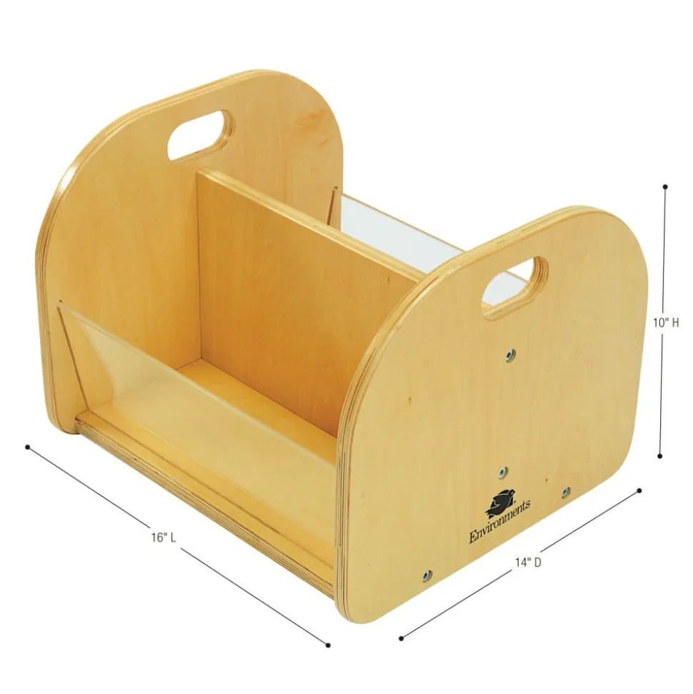 Environments® Easy View Toddler Book Bin