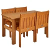 Environments® Farm Table w/ 4 Chairs