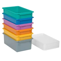 Environments® GemLuxe™ Easy Label Bin - Set of 6
