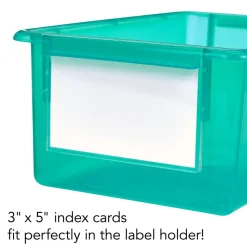 Environments® GemLuxe™ Easy Label Bin - Set of 6