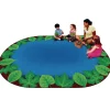 Environments® Harmony Leaf Places Carpet - 8' 3" x 11' 8" Oval