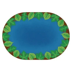 Environments® Harmony Leaf Places Carpet - 8' 3" x 11' 8" Oval