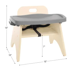 Environments® 7"H Feeding Chair with Tray - Assembled