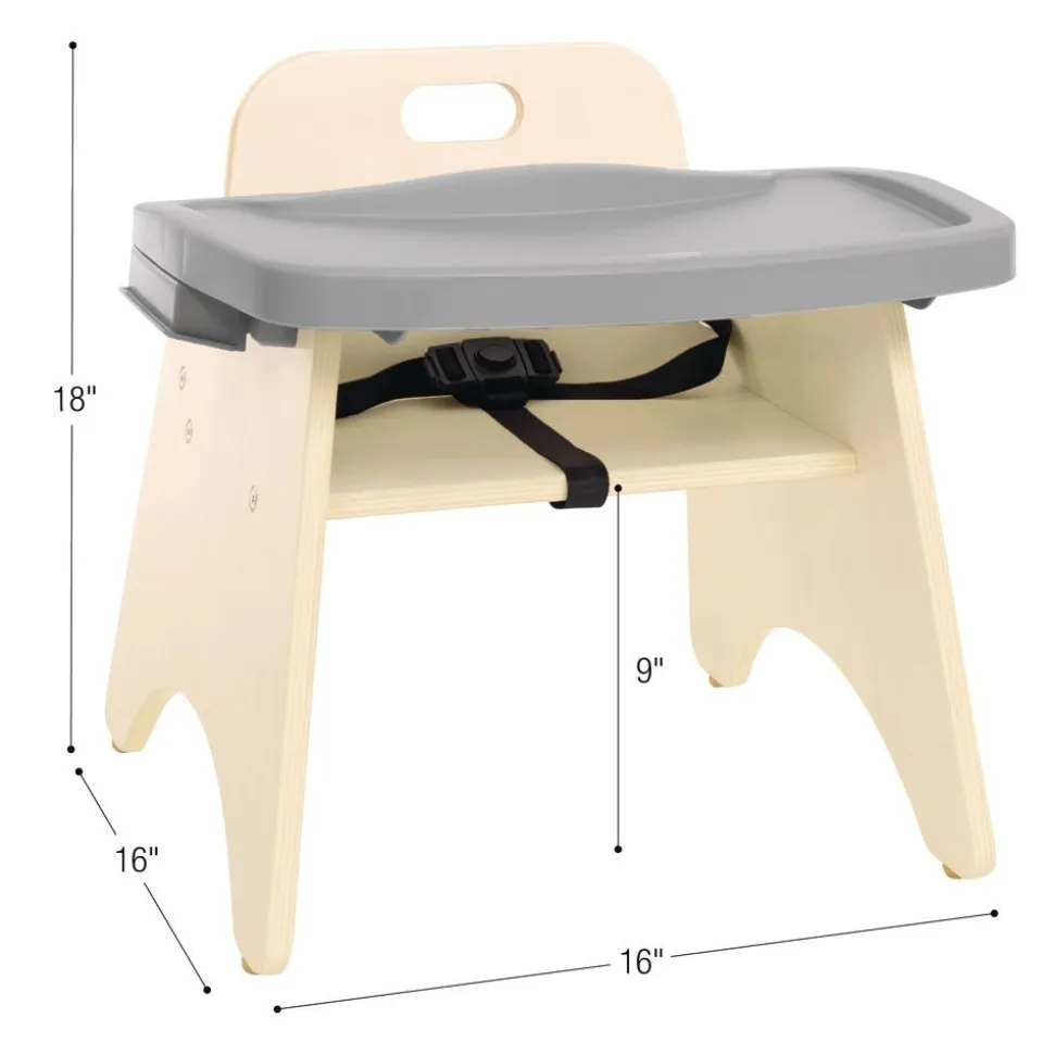 Environments® 9"H Feeding Chair with Tray - Assembled