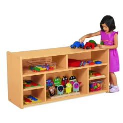Environments® 24" High Multi-Storage, Maple Laminate