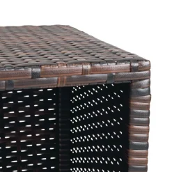 Environments® Indoor-Outdoor Wicker-Look Storage Shelf with 6 Cubbies