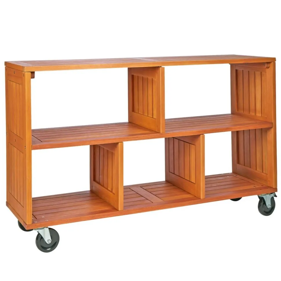 Environments® Indoor/Outdoor Rolling Storage Shelf