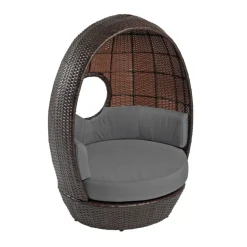 Environments® Indoor/Outdoor Wicker Egg Chair