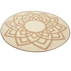 Environments® Mandala 6' Round Pixel Perfect Carpet