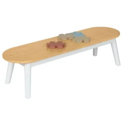 Environments® Milestones™ Bamboo and Rubberwood Bench - Set of 2