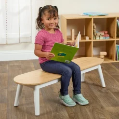 Environments® Milestones™ Bamboo and Rubberwood Bench - Set of 2