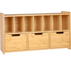 Environments® Milestones™ Bamboo Wall Mounted Storage