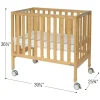 Environments® Milestones™ Bamboo Adjustable Compact Crib