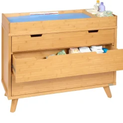 Environments® Milestones™ Bamboo Changing Table with Top Tray