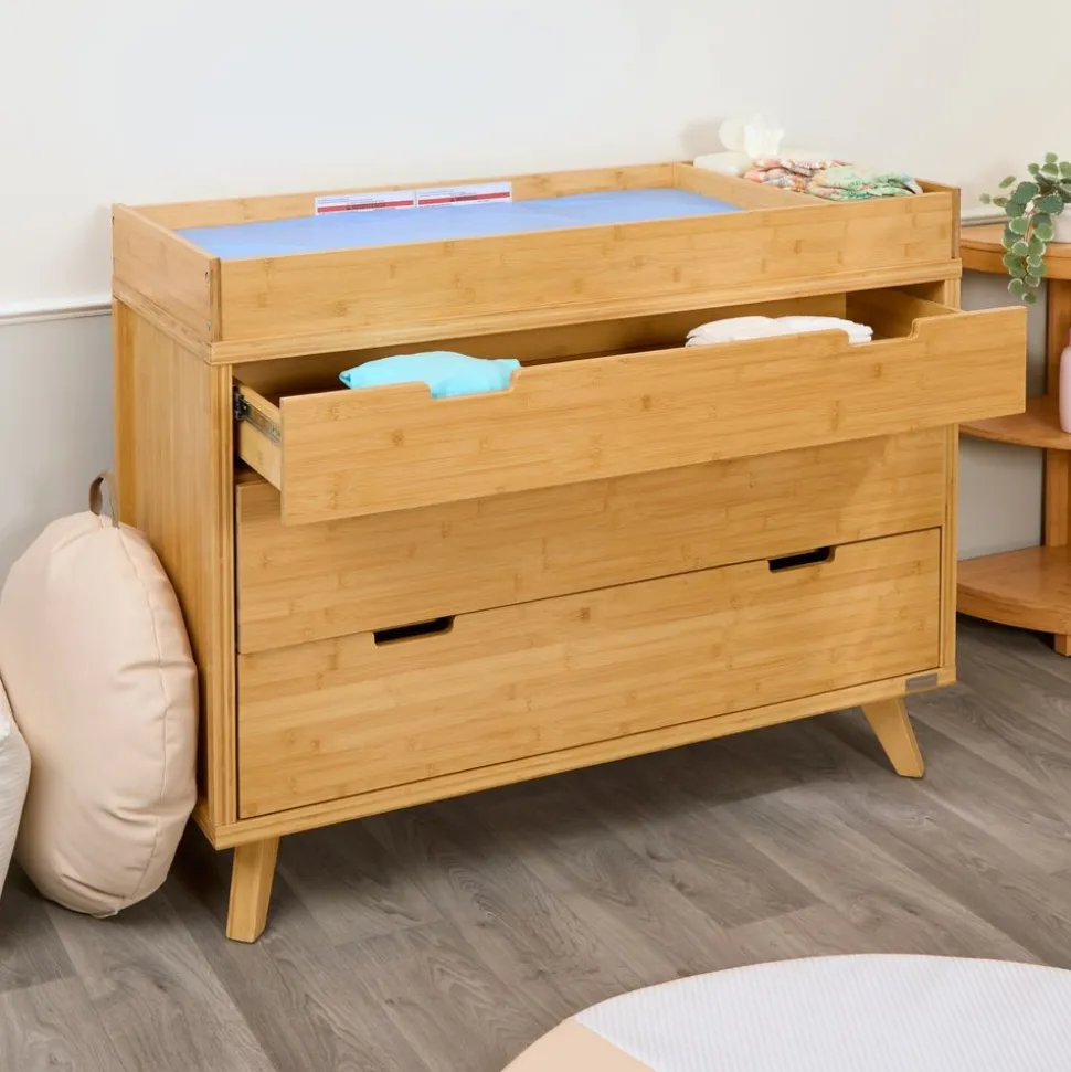 Environments® Milestones™ Bamboo Changing Table with Top Tray