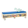 Environments® Mobile Bench Seating with Storage - Assembled