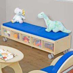Environments® Mobile Bench Seating with Storage - Assembled