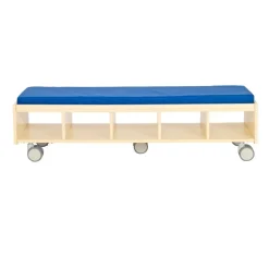 Environments® Mobile Bench Seating with Storage - Assembled