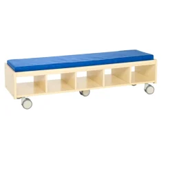 Environments® Mobile Bench Seating with Storage - Assembled