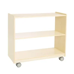 Environments® Mobile 30"H Storage with Clear Back - Assembled