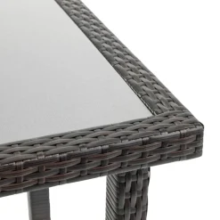 Environments® Outdoor Smooth Top Wicker Table - 21