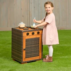 Environments® Outdoor Wicker Stove Cooker