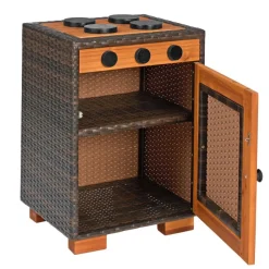 Environments® Outdoor Wicker Stove Cooker