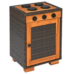Environments® Outdoor Wicker Stove Cooker