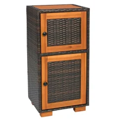 Environments® Outdoor Wicker Refrigerator