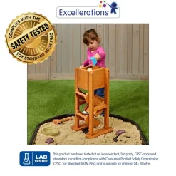 Environments® Outdoor Wooden Sand Slide