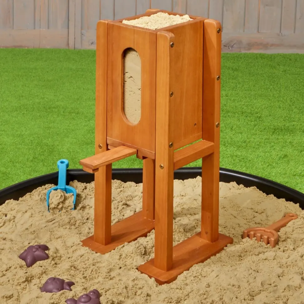 Environments® Outdoor Wooden Sand Funnel