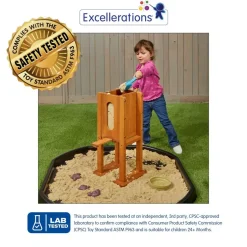 Environments® Outdoor Wooden Sand Funnel