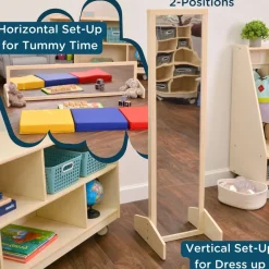 Environments® 2-Position Mirror - Ready to Assemble